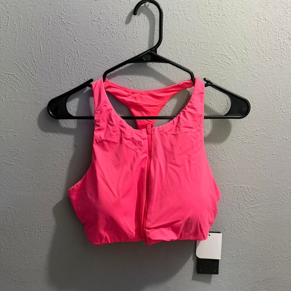 Fabletics Women's Pink Bikini-and-tankini-tops